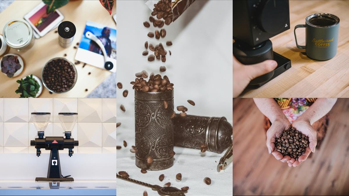 Fynda bästa kaffekvarnen till rätt pris illustration