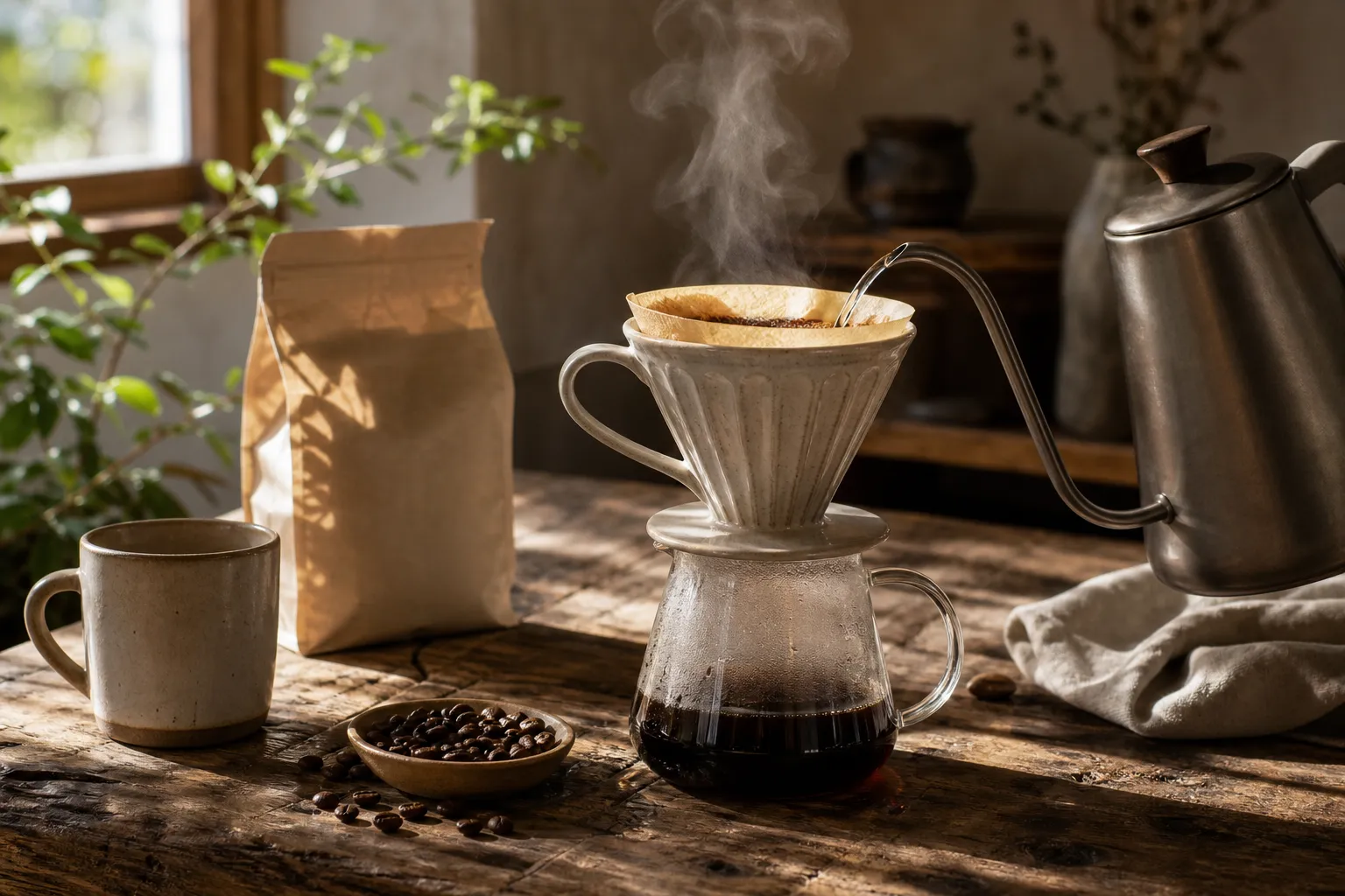 Upptäck varför pour over kaffe blir din nya favorit illustration
